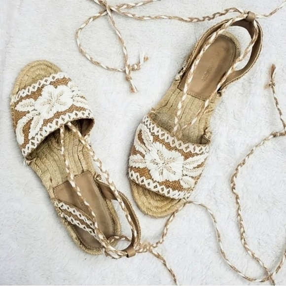 Johnny Was X Antik Batik‎ Tori Sandals Espadrilles - Picture 1 of 10